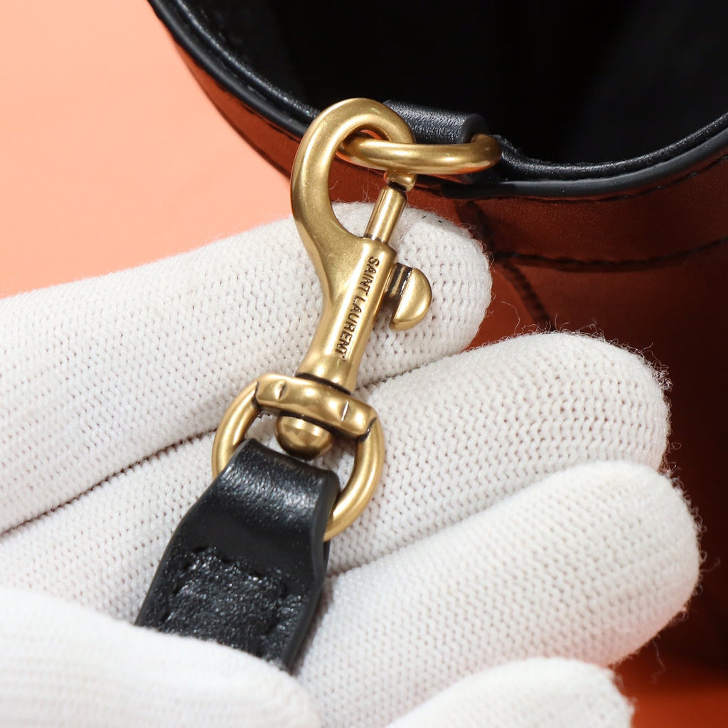 Ysl Saint Laurent Celia mini tote smooth leather - Griserik