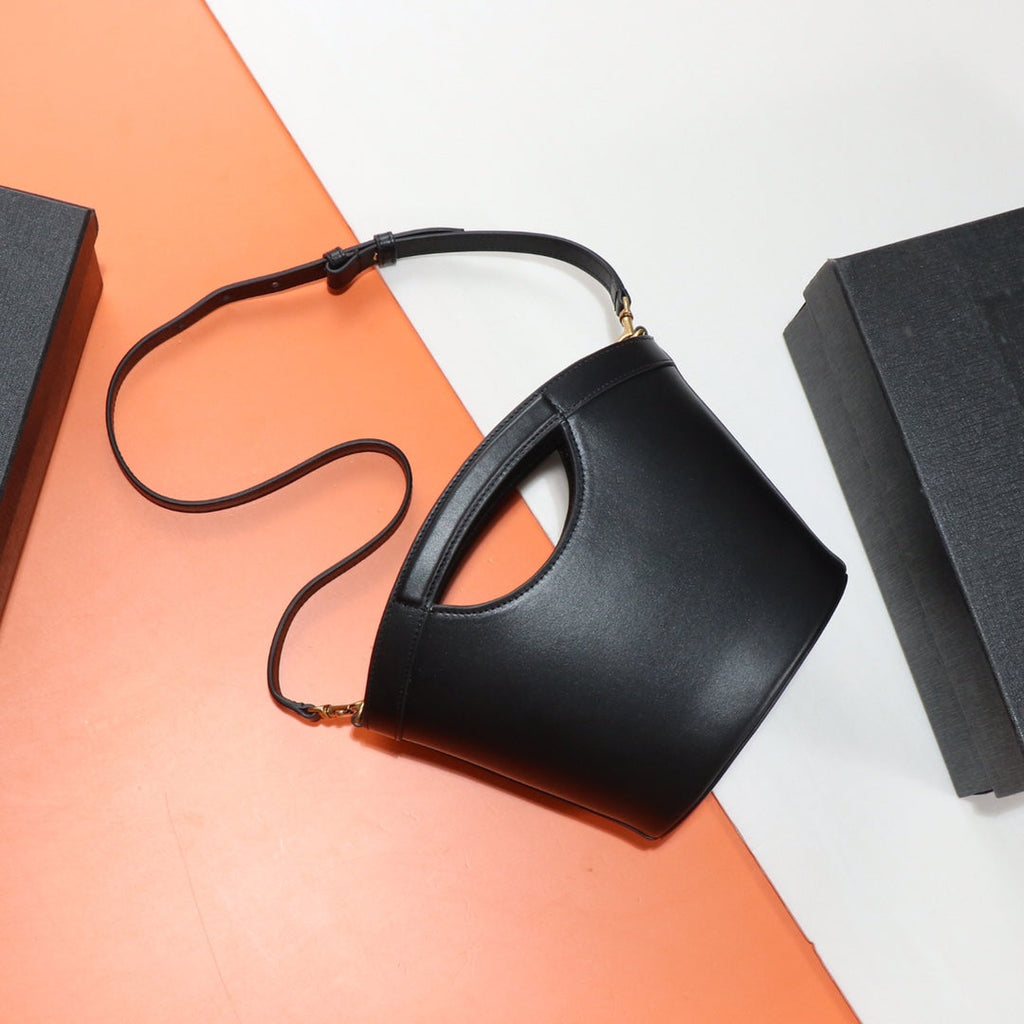 Ysl Saint Laurent Celia mini tote smooth leather - Griserik