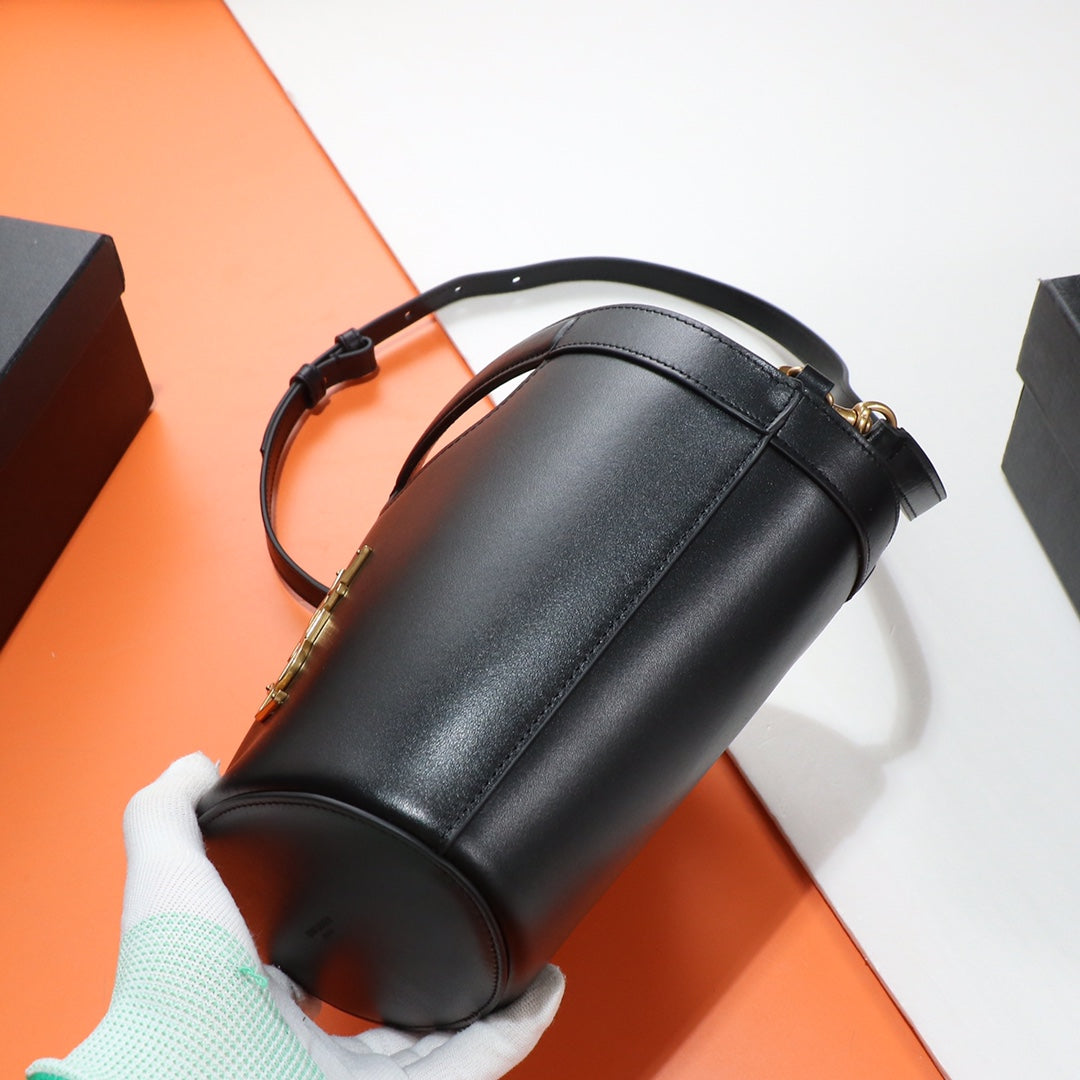 Ysl Saint Laurent Celia mini tote smooth leather - Griserik