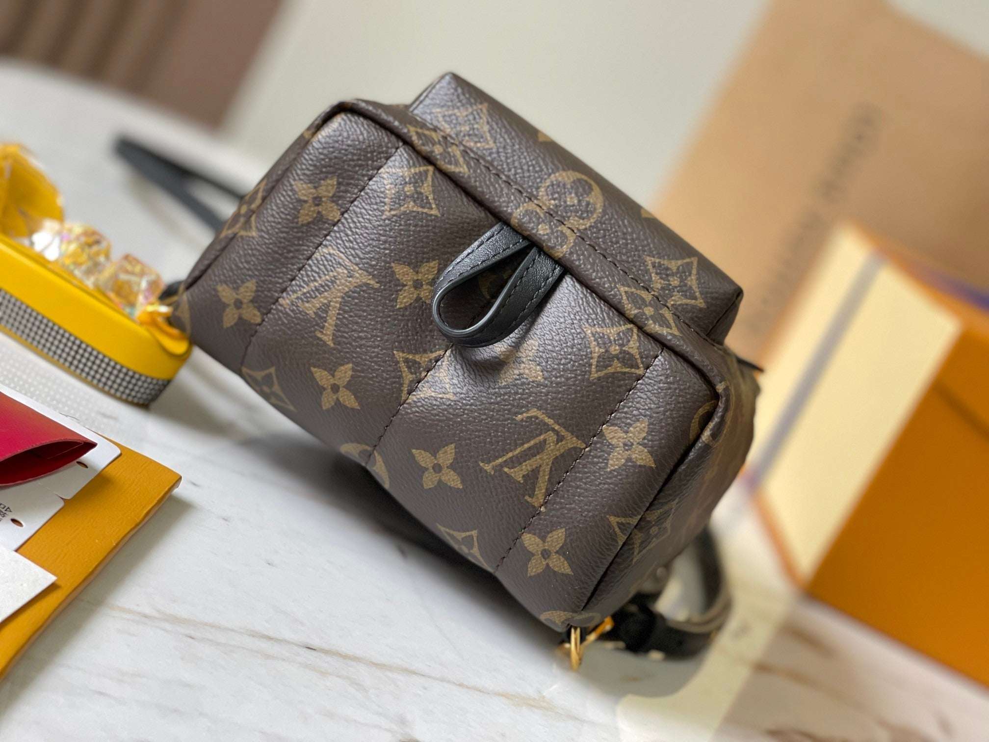 Lv Louis Vuitton Palm Springs Mini backpack in Monogram Canvas - Griserik