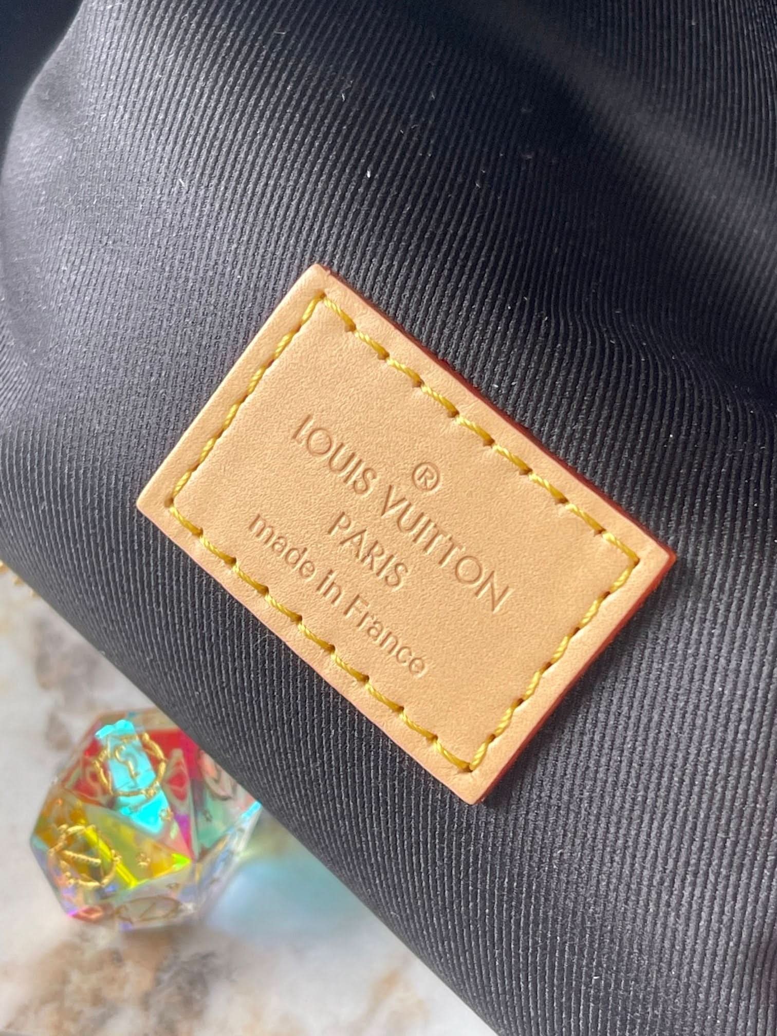 Lv Louis Vuitton Bumbag Noir in Monogram Canvas - Griserik