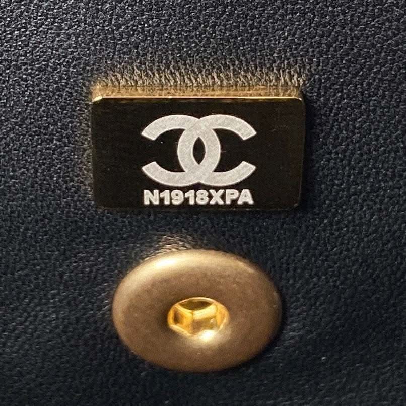 Chanel Flap Bag Black Leather - My Store