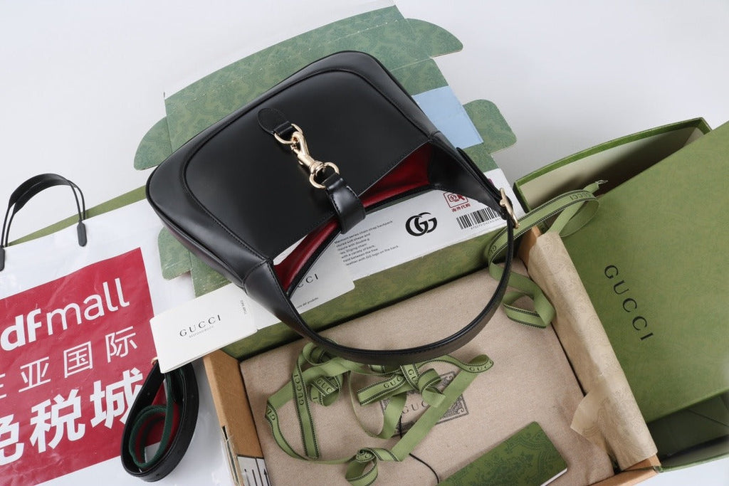 Gucci Jackie 1961 medium bag black - Griserik