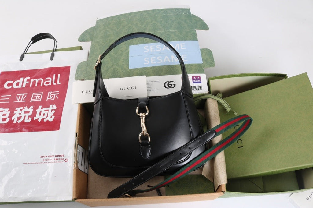 Gucci Jackie 1961 medium bag black - Griserik