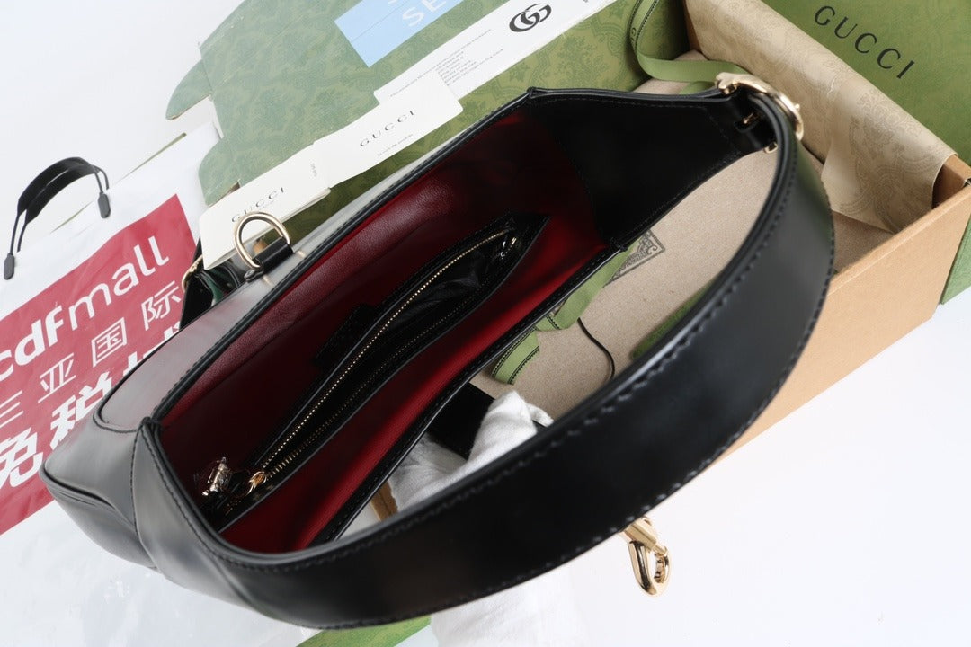 Gucci Jackie 1961 medium bag black - Griserik