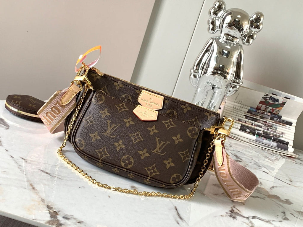 Lv Louis Vuitton Multi Pochette in Monogram Canvas - Griserik