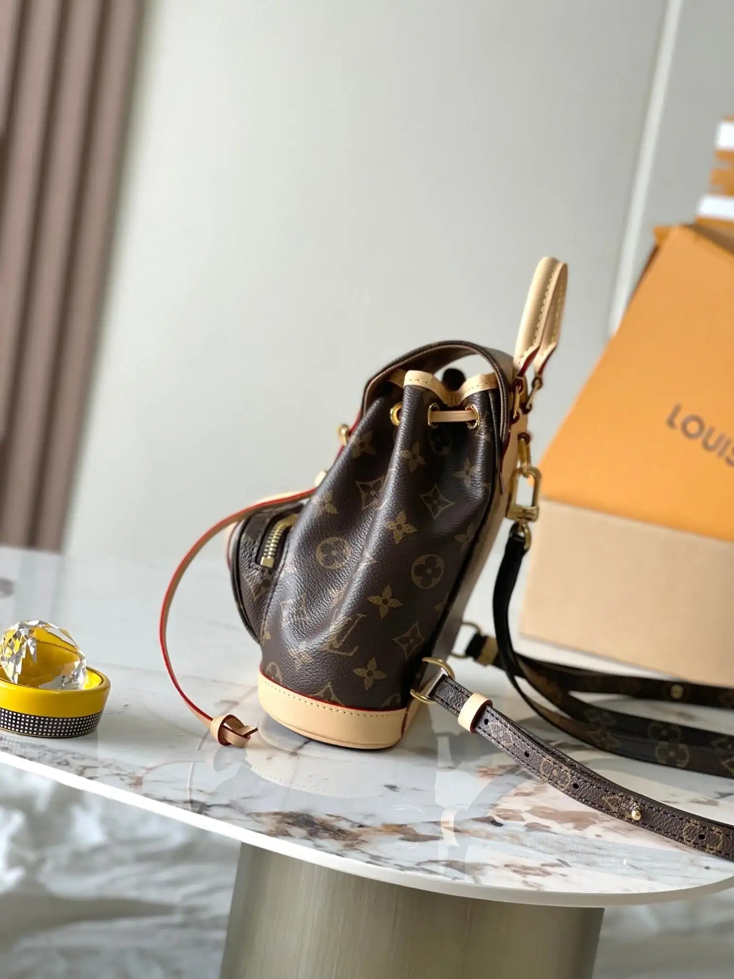 Lv Louis Vuitton Montsouris Backpack Monogram Canvas - Griserik