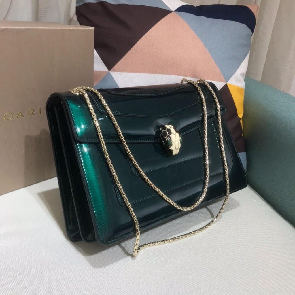 BVLGARI Serpenti Forever Shoulder Bag - Griserik