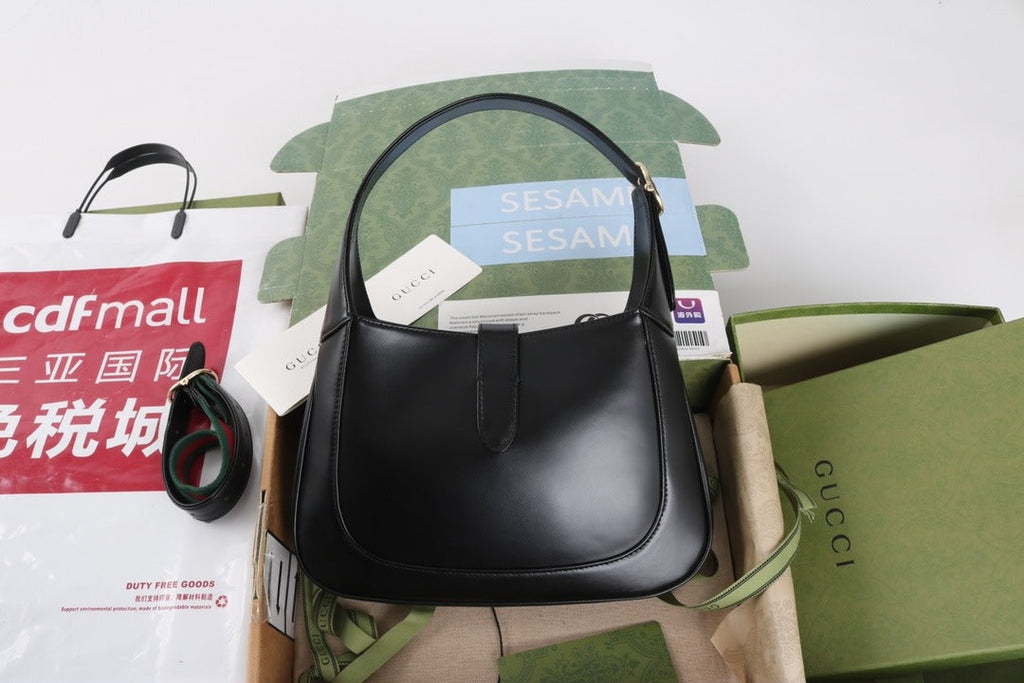 Gucci Jackie 1961 medium bag black - Griserik