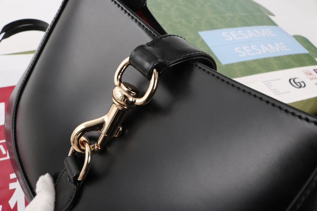 Gucci Jackie 1961 medium bag black - Griserik