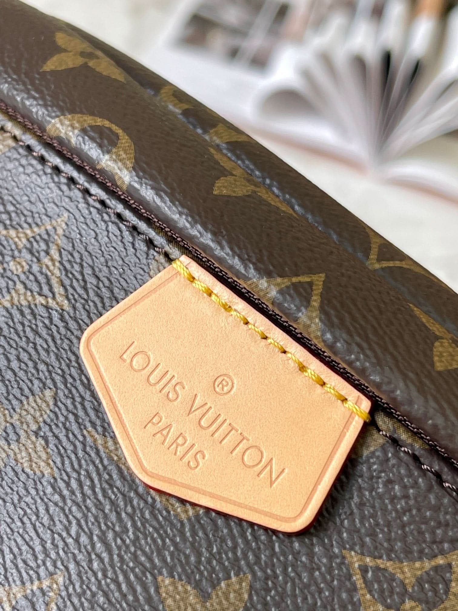 Lv Louis Vuitton Bumbag Noir in Monogram Canvas - Griserik