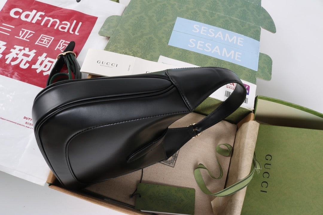 Gucci Jackie 1961 medium bag black - Griserik